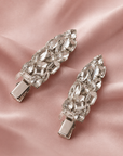 Korean-Inspired Crystal Bang Hair Clips