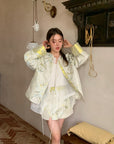 Elegant High-End Chinese-Style Jacket with Traditional Frog Buttons (Skirt Not Included)