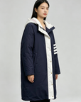 TB 90% White Duck Down Long Puffer Coat