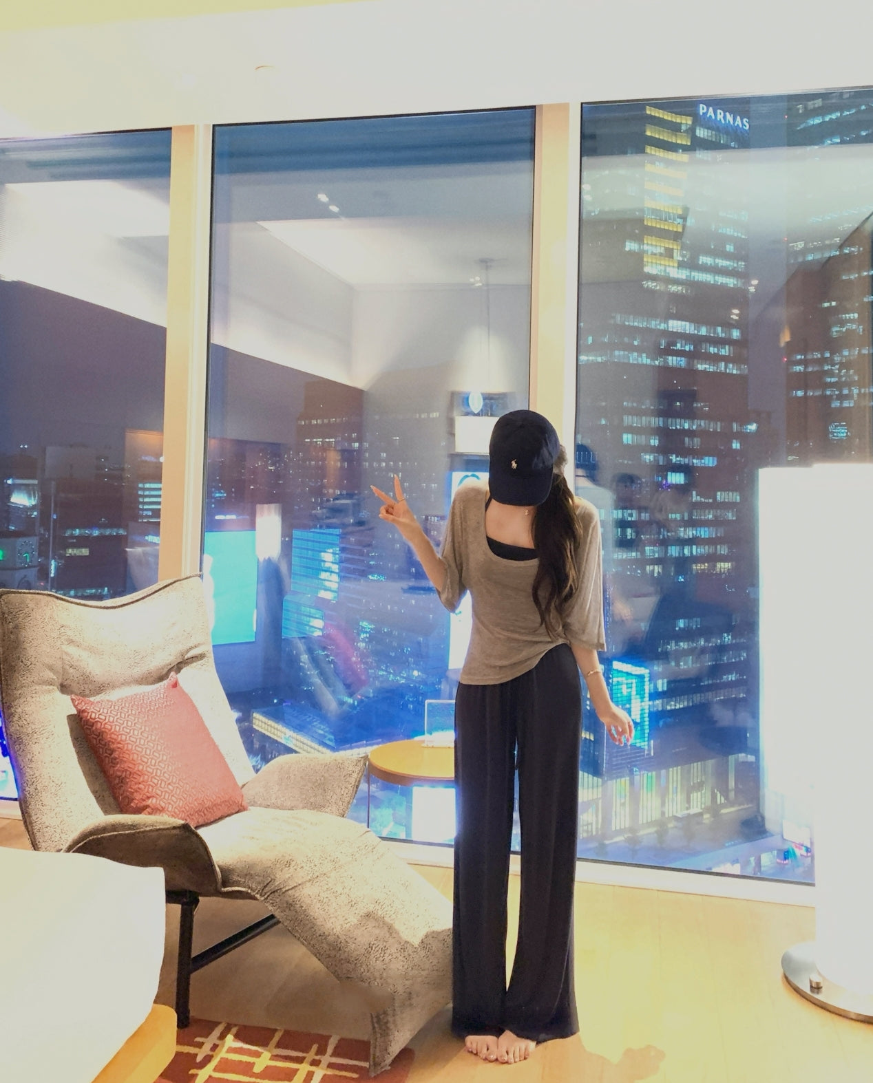 Ultra-Comfort Cuprammonium Wide-Leg Pants