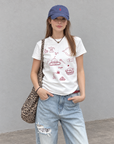 Korean-Inspired Embroidered Cotton Tee