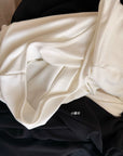 300g Heavyweight Relaxed Drape V-Neck Tee
