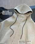 Korean Style Air-Layer Hooded Sweatshirt