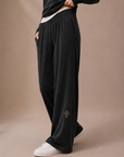 Rhinestone Cross Hoodie Lounge Set