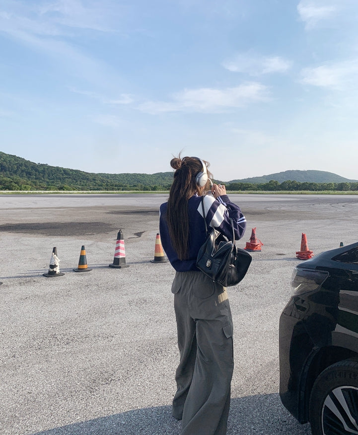 New BELLA-Inspired Retro Sports Cardigan
