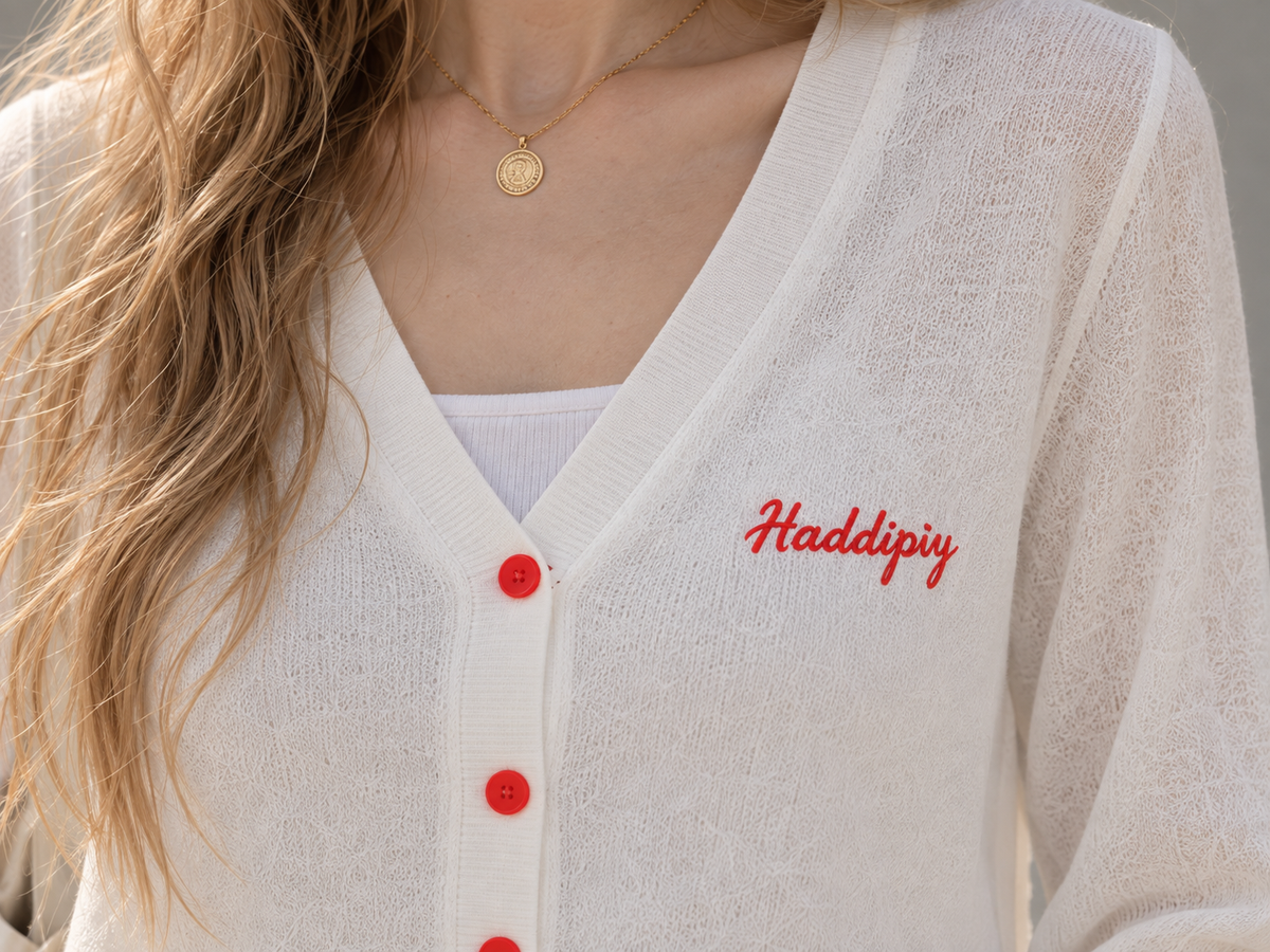 Korean-Style Lightweight Embroidered Sun Cardigan