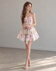 Floral Boned Cami Dress