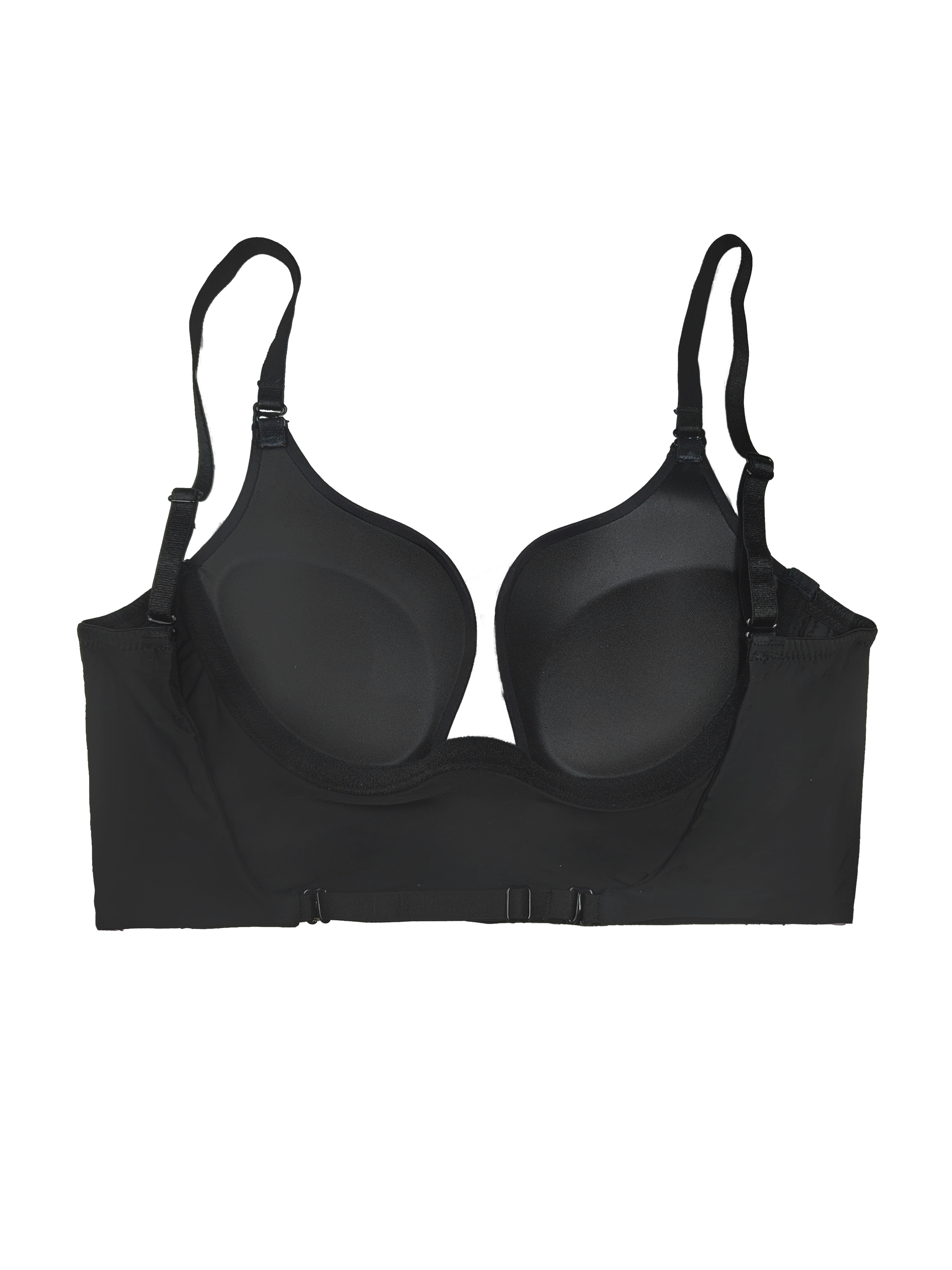 Super Push-Up Deep V-Cup Backless U-Cup Bra