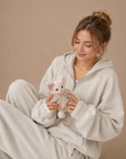 Korean-Style Double-Sided Fleece Lounge Set