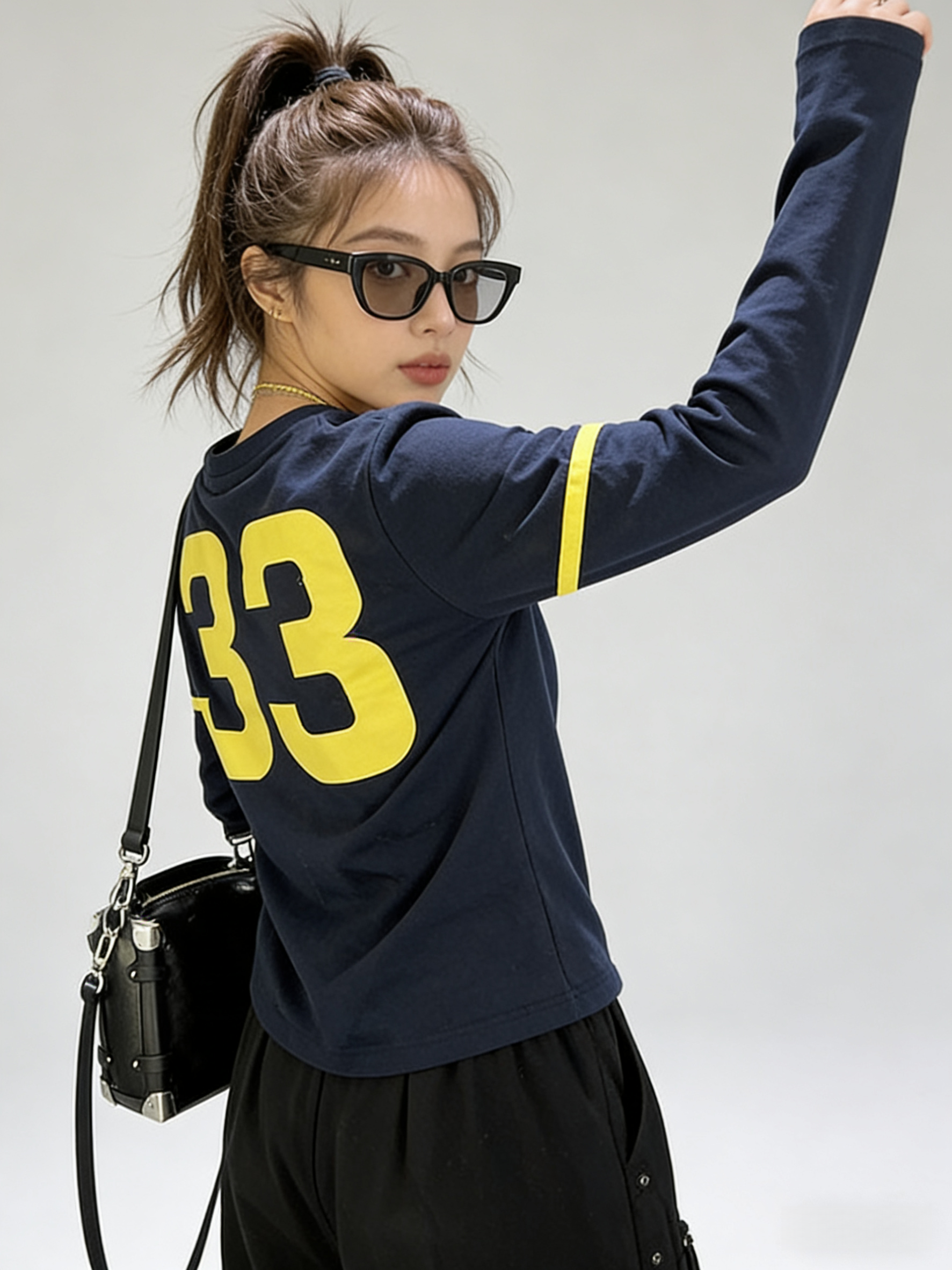 Chrome Hearts vintage flocked print cotton tee