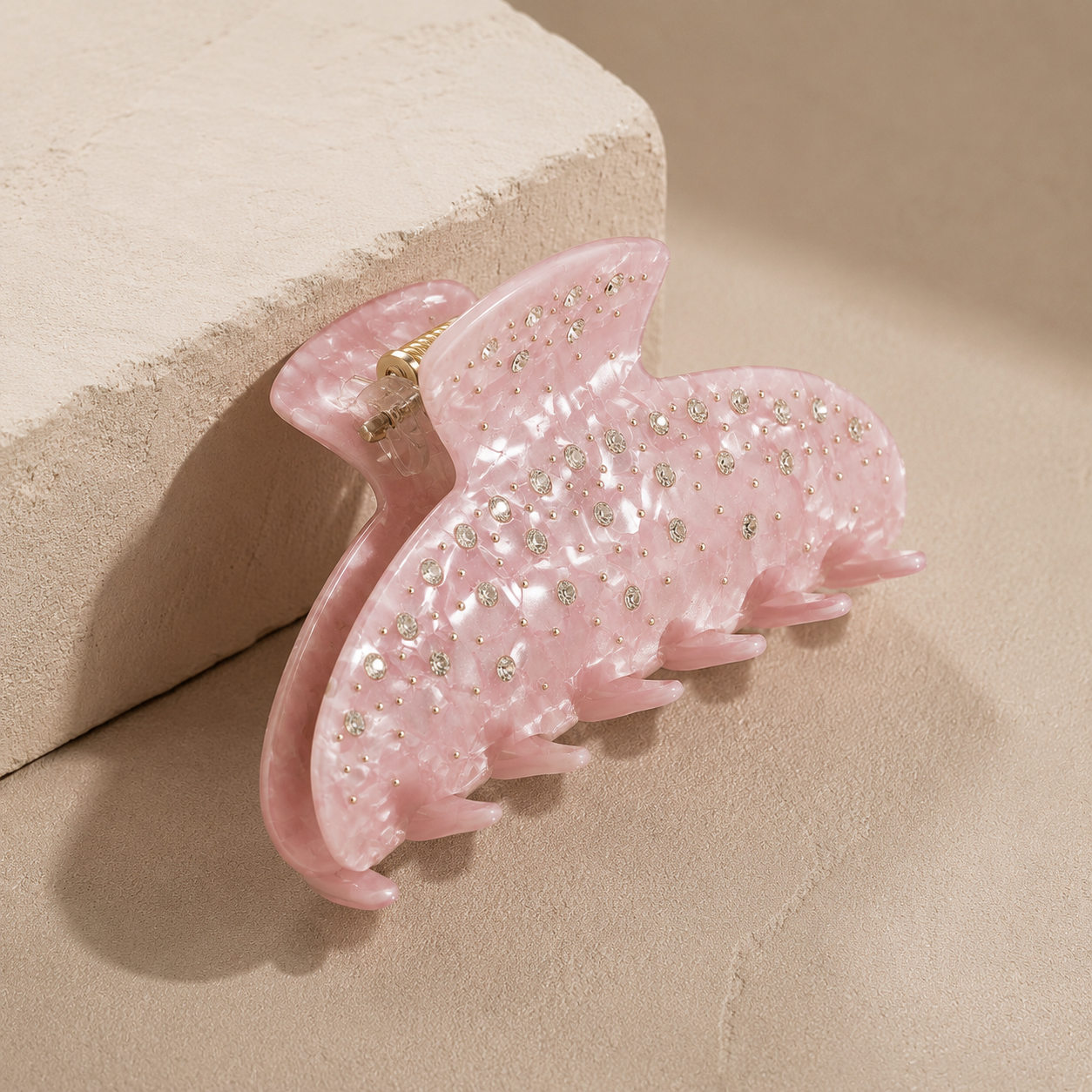 Elegant Rhinestone Hair Claw Clip