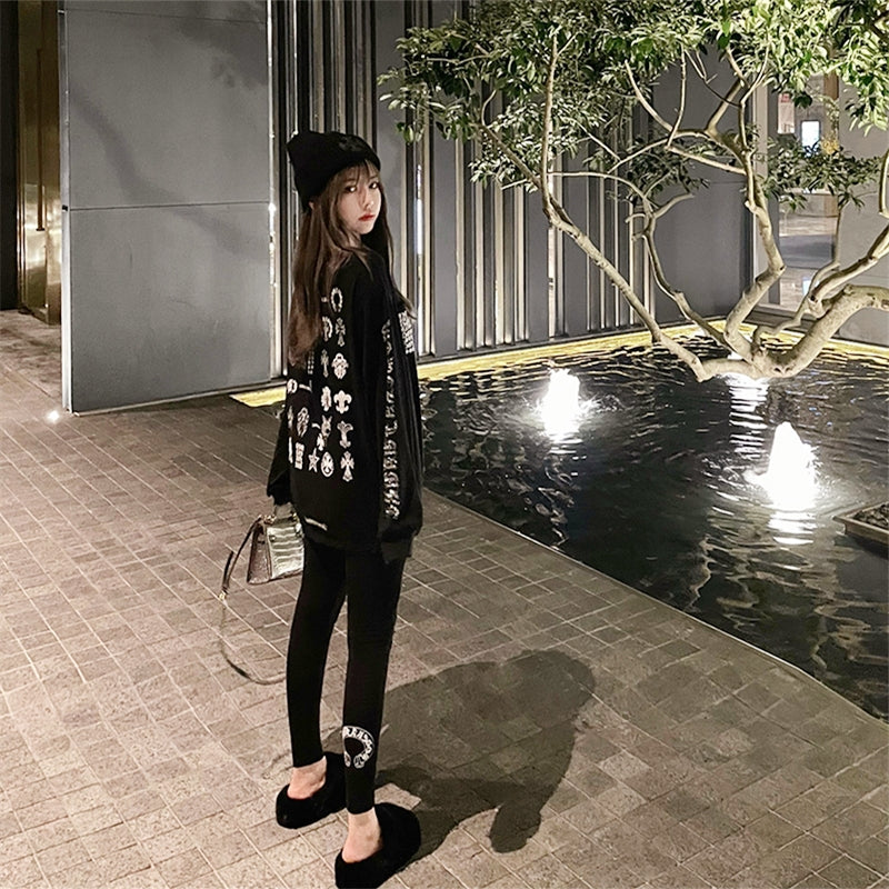 Classic Return Chrome Heart Leggings