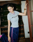 High-Thread-Count Cotton Fitted T-Shirt