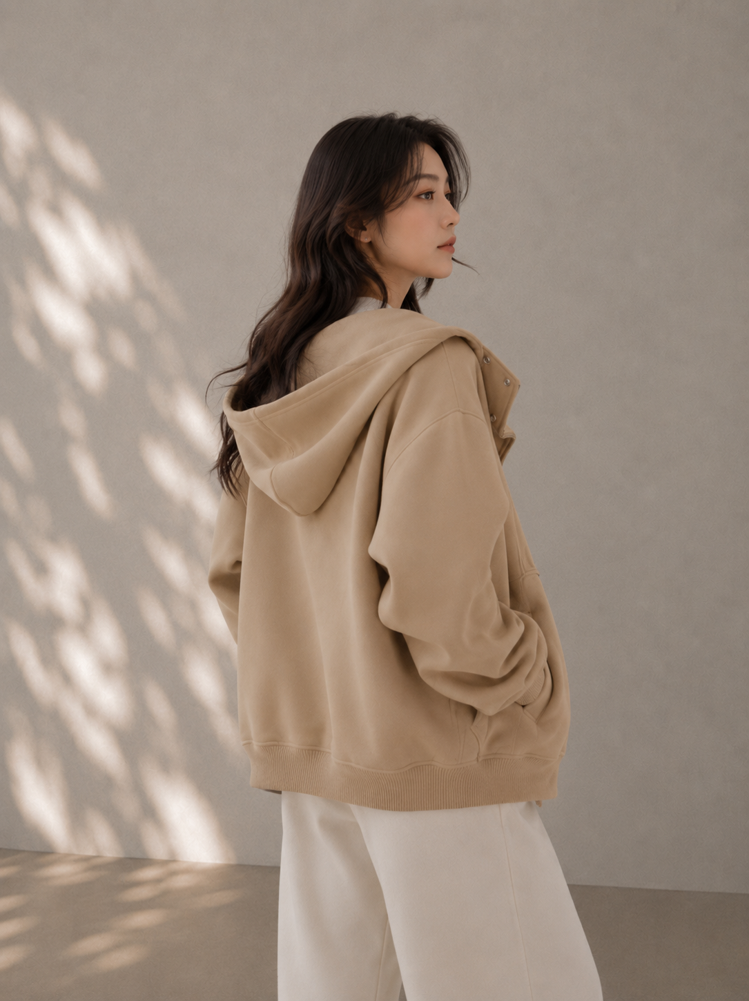 380G Double-Sided Air Layer Oversized Jacket