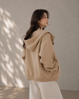 380G Double-Sided Air Layer Oversized Jacket