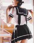 Japanese-Style School Uniform Set (Includes Student Socks)