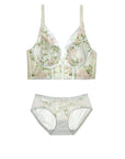 French-Style Sexy Sweet Non-Wired Bra with Latex Cups