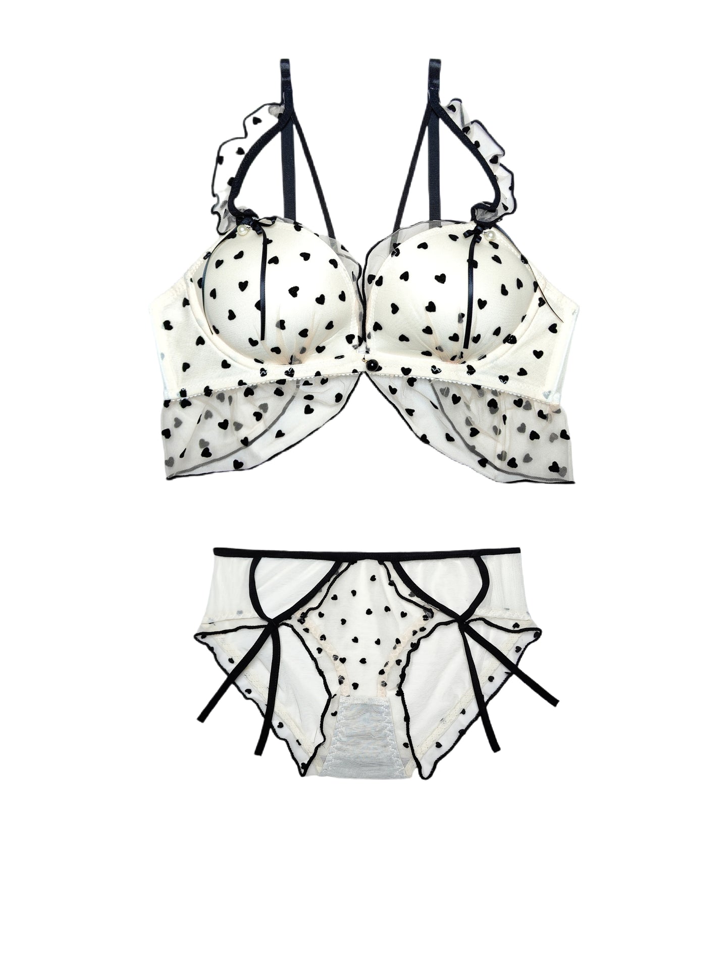 Sheer Polka Dot Wireless