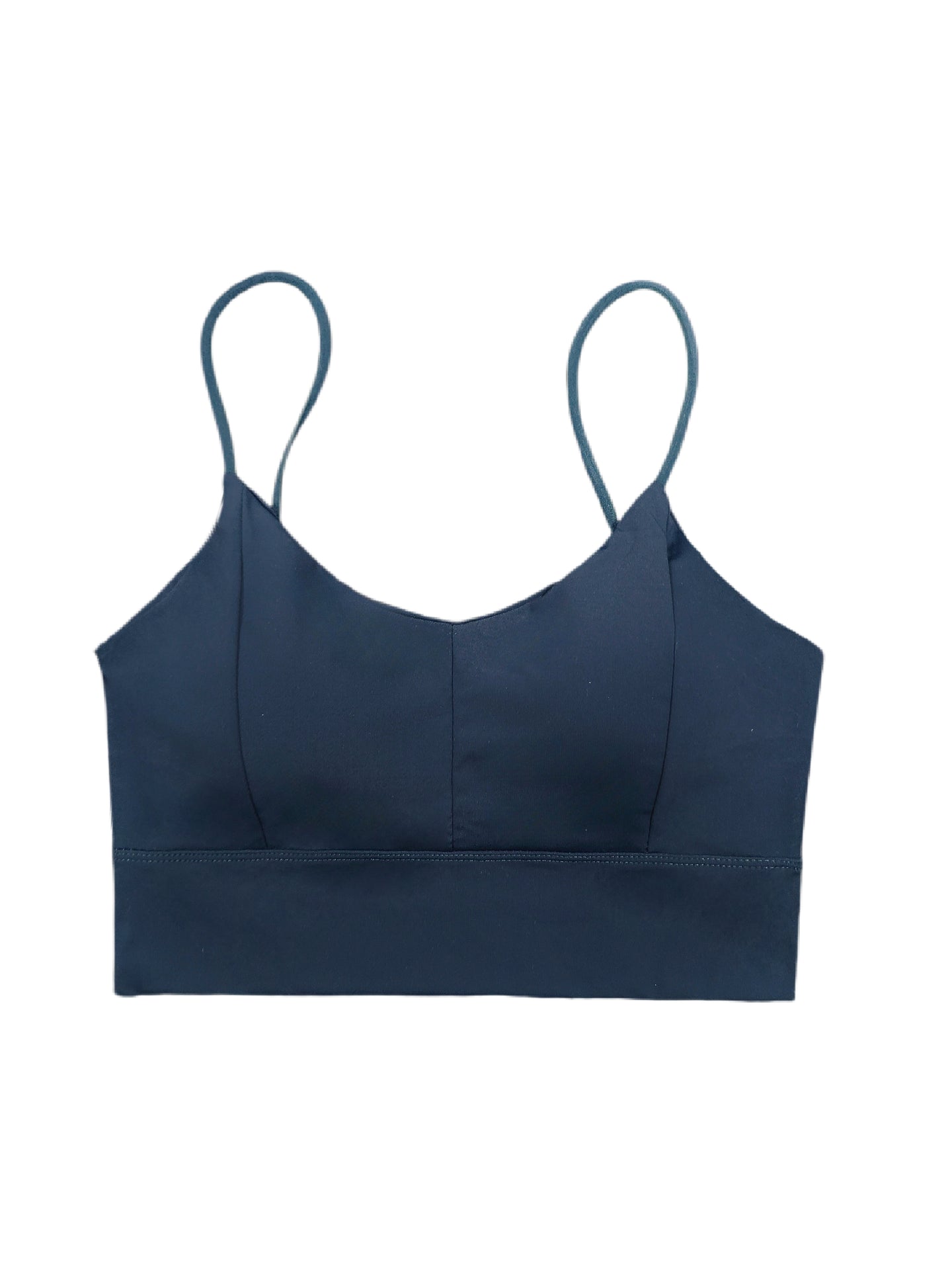 Built-In Padded Cross-Back Bra