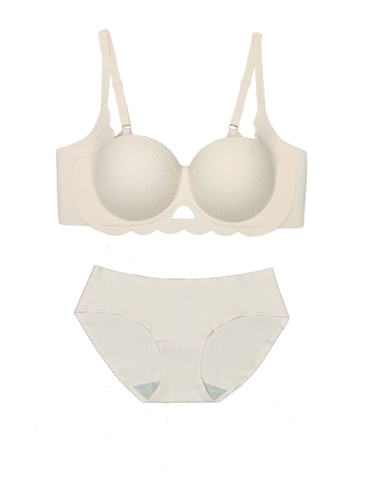 3D Stereoscopic Palm Cup Flat-to-C-Cup Bra