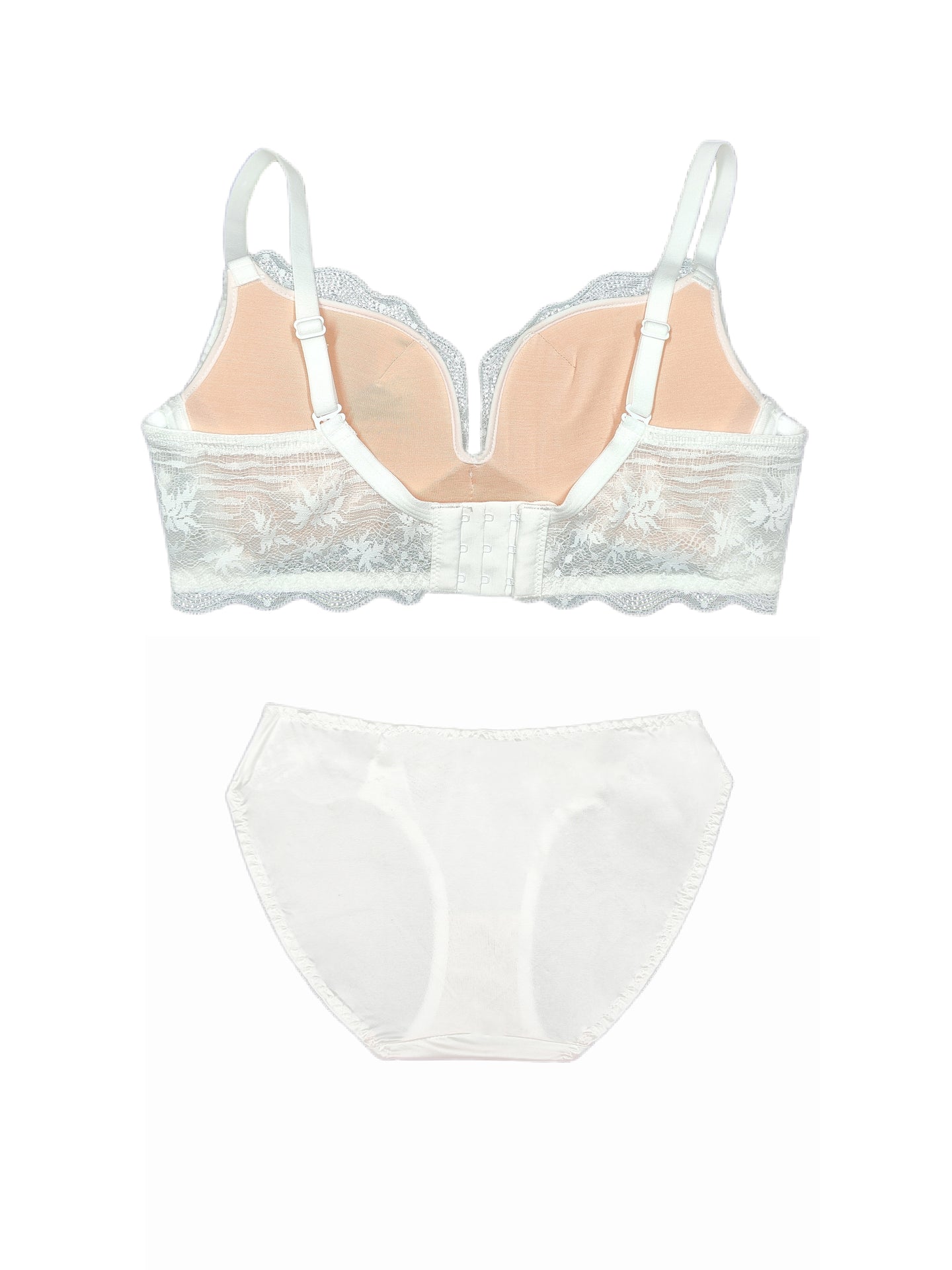 Lace Wireless Push-Up Bra for Small Busts