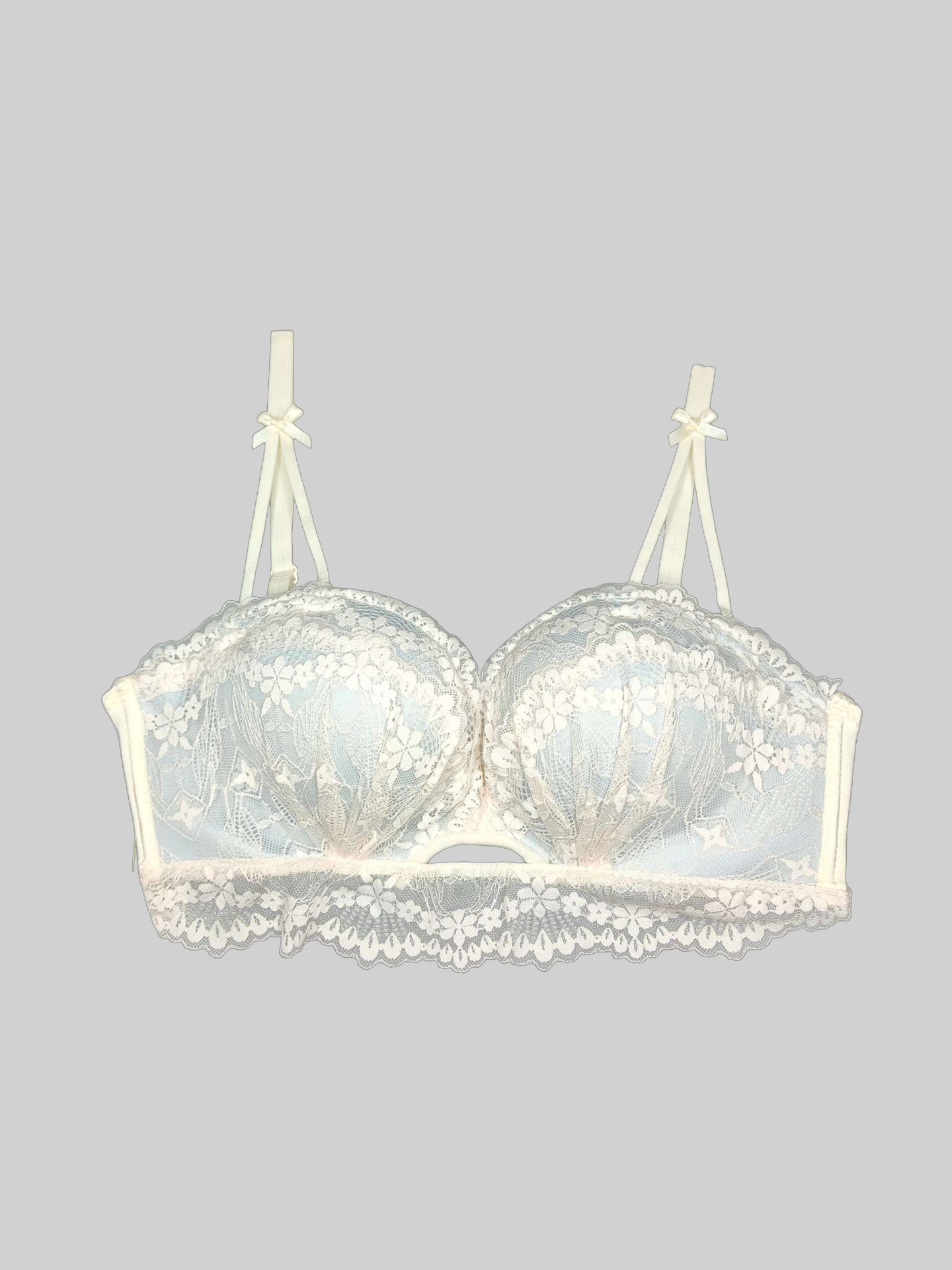 Wire-Free Thickened Push-Up Bra for Enhanced Bust