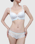 Elegant Comfort: Japanese-Style Deep V Wireless Bra