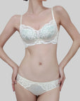 Lace Wireless Push-Up Bra for Petite Figures