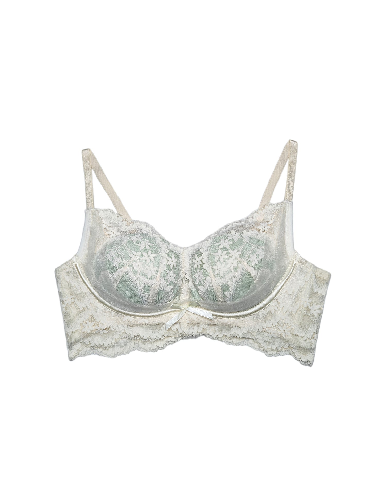 Lace Wireless Push-Up Bra for Petite Figures